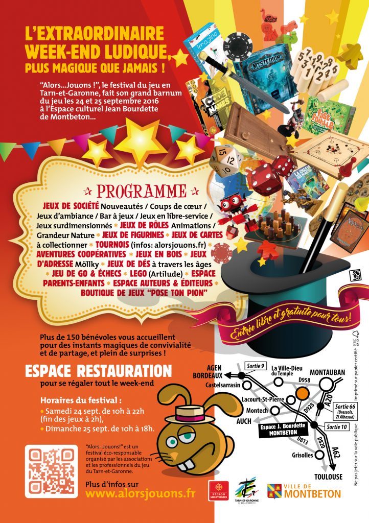 Sorties jeux de société 2016