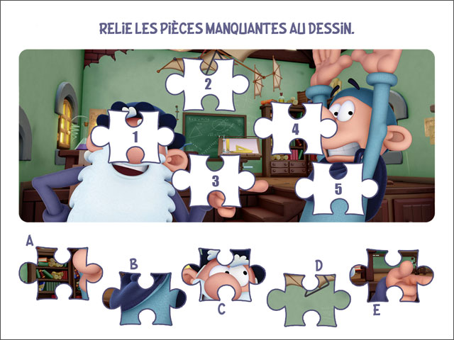 Jeu de puzzle com