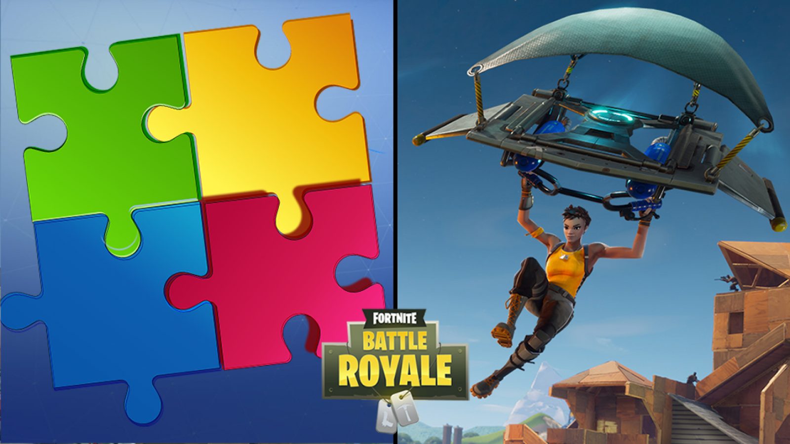 Fornite piece de puzzle