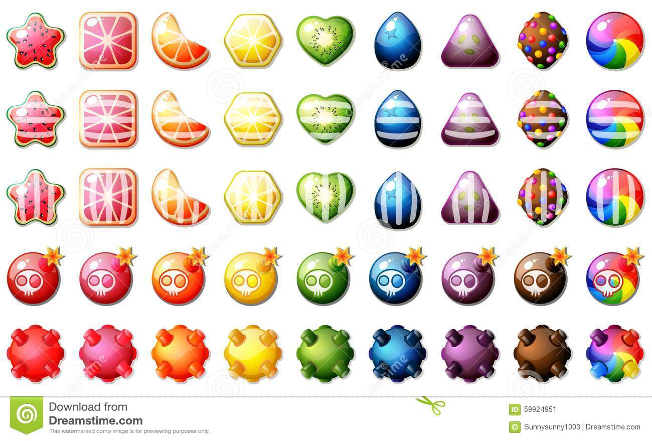 Fruit puzzle game