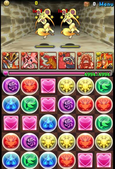 Puzzle and dragons android