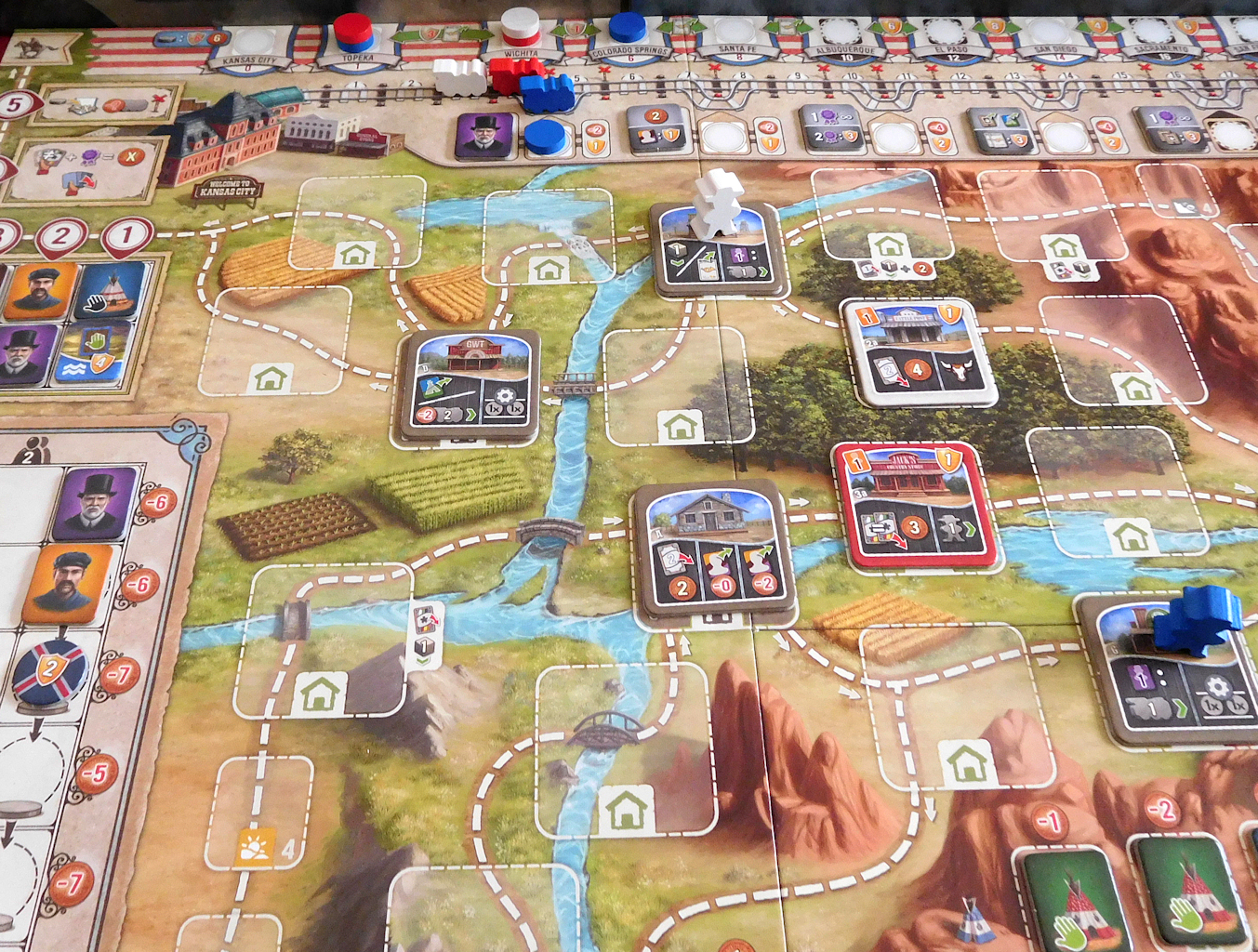 Jeux de societe great western