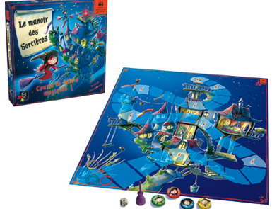 Jeux de société le manoir hanté