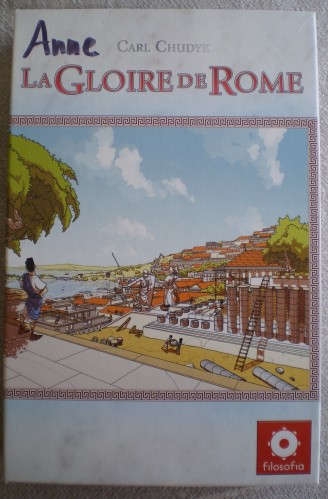 Jeux de société la gloire de rome