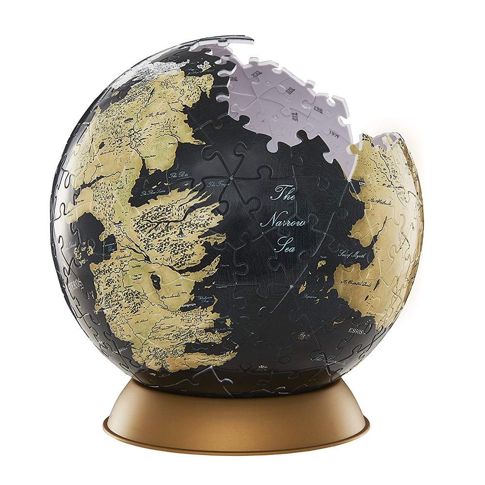 Globe puzzle 3d