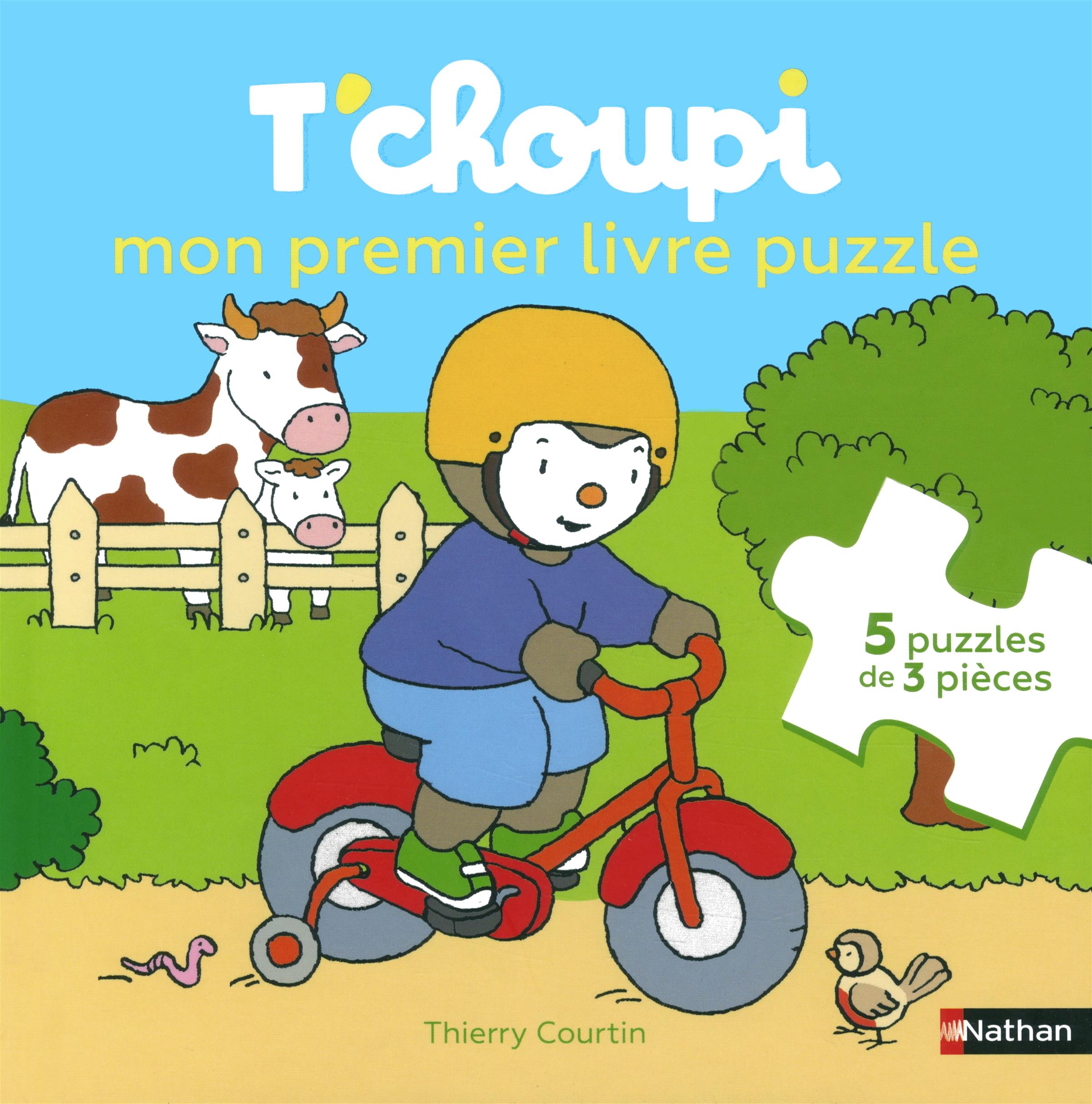 Livre puzzle t'choupi