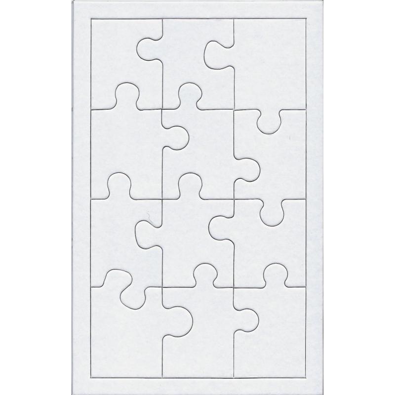Pièce puzzle vierge