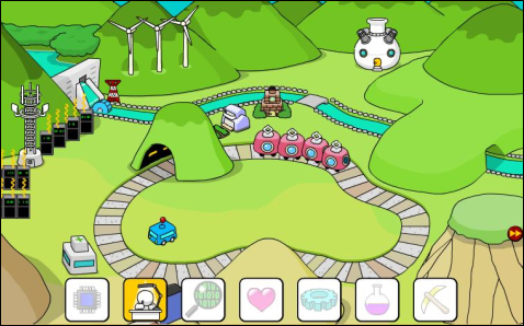 Flash puzzle game