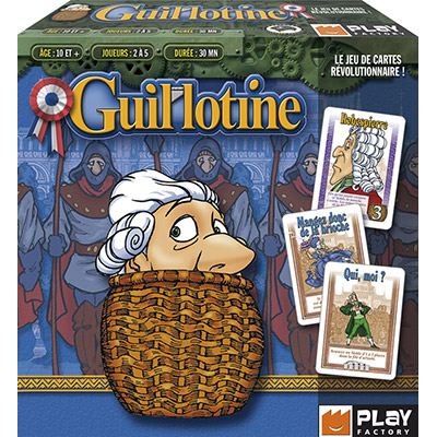 Jeux de société la guillotine