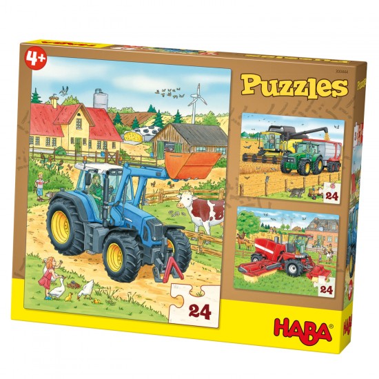 Puzzle tracteur