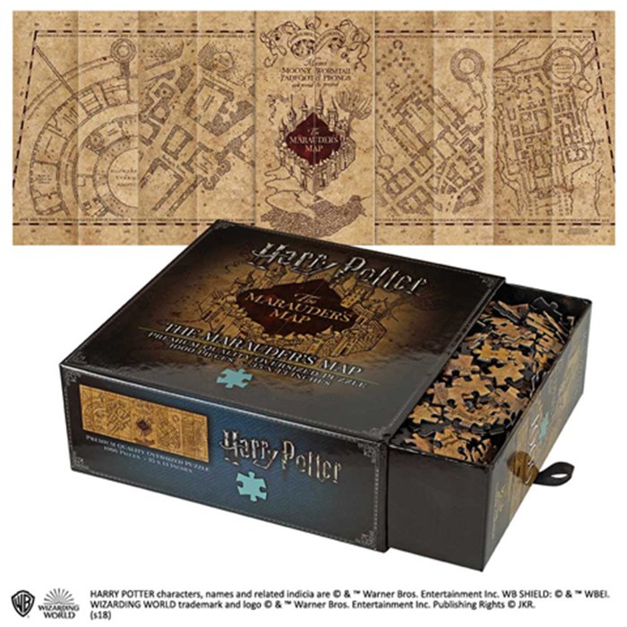 Puzzle carte du maraudeur