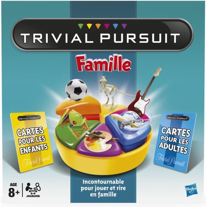 Jeux de société trivial pursuit famille