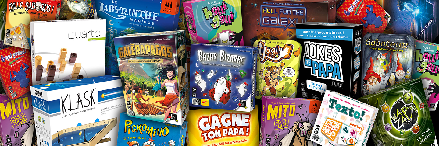 Liste éditeur jeux de société