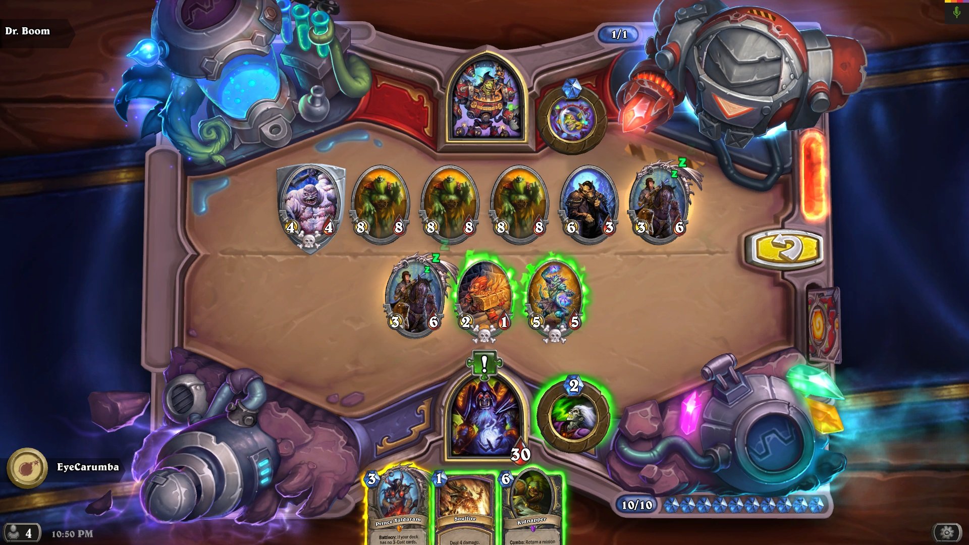 Puzzle hearthstone solution