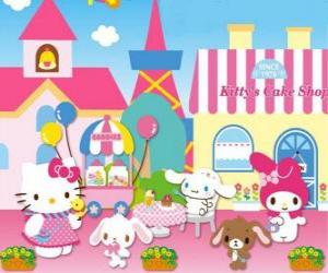 Puzzle hello kitty