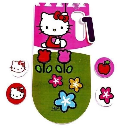 Tapis puzzle mousse hello kitty