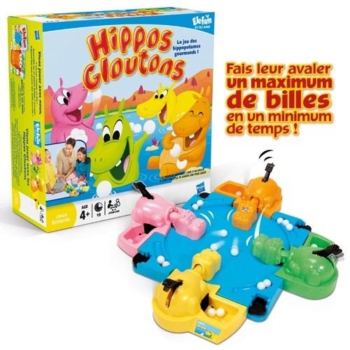 Jeux de société hippo glouton