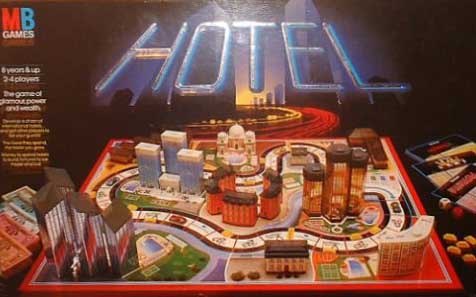 Hotel jeux de société