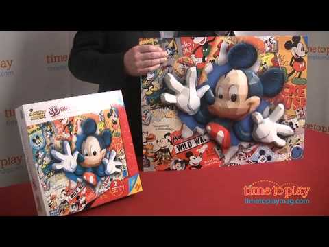 Puzzle 3d mickey