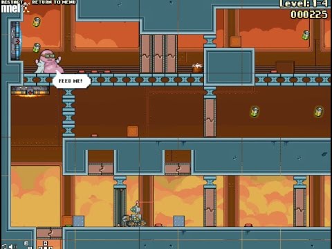 Puzzle game robot