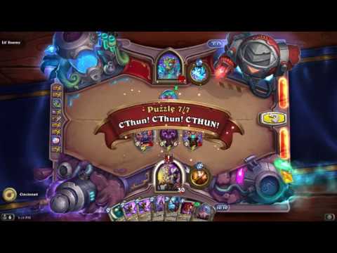 Hearthstone puzzle soluce
