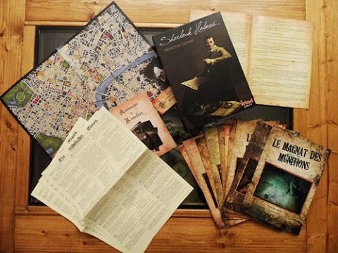 Jeux de société sherlock holmes détective conseil