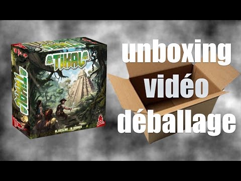 Unboxing jeux de société