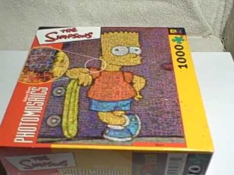 Puzzle simpson 1000 pieces