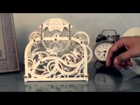 Puzzle 3d bois mecanique