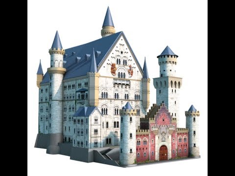 Puzzle 3d chateau de neuschwanstein