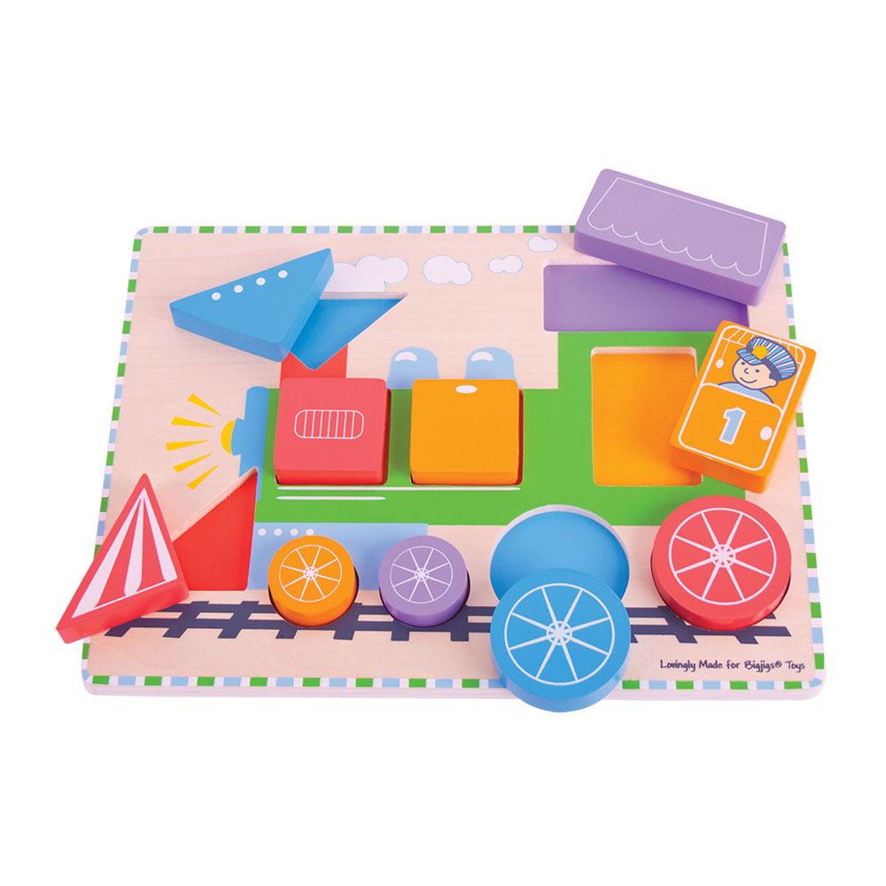 Puzzle de train