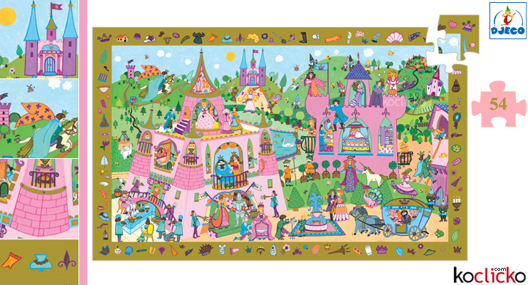 Puzzle princesse 4 ans