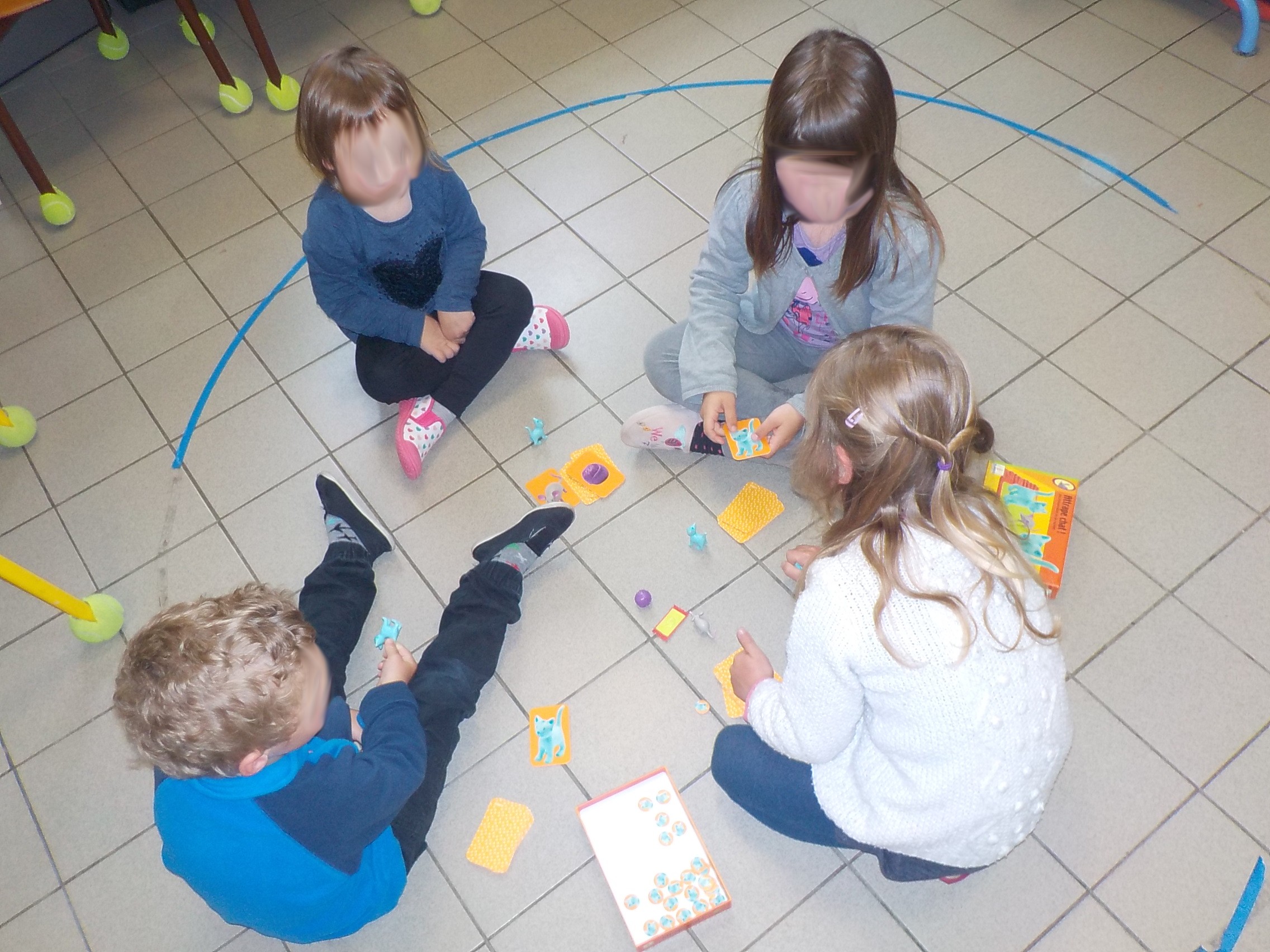 Projet jeux de société en maternelle