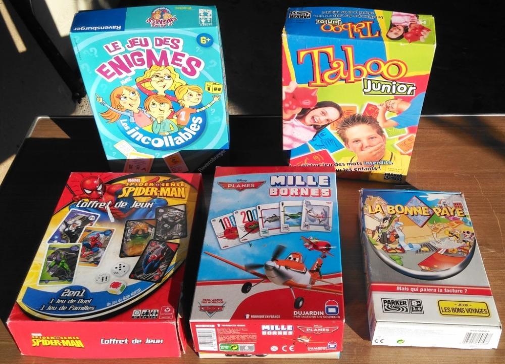 Echange jeux de société
