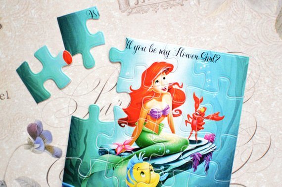 Carte puzzle personnalisé