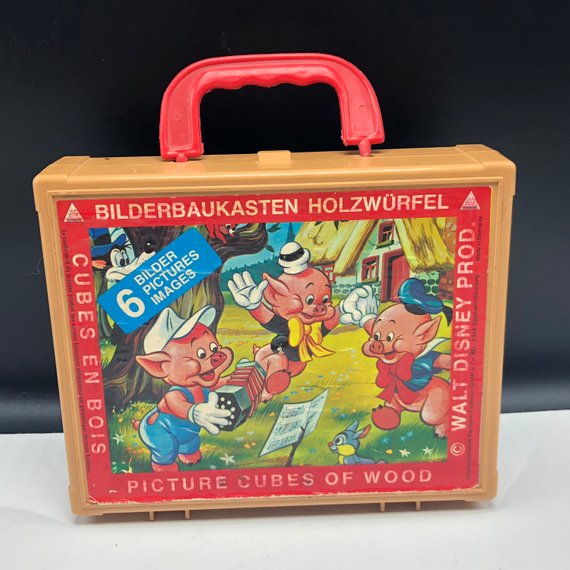 Puzzle cube bois disney