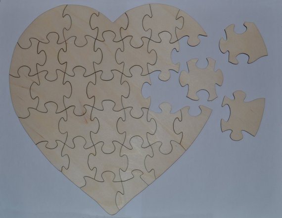 Puzzle vierge en bois