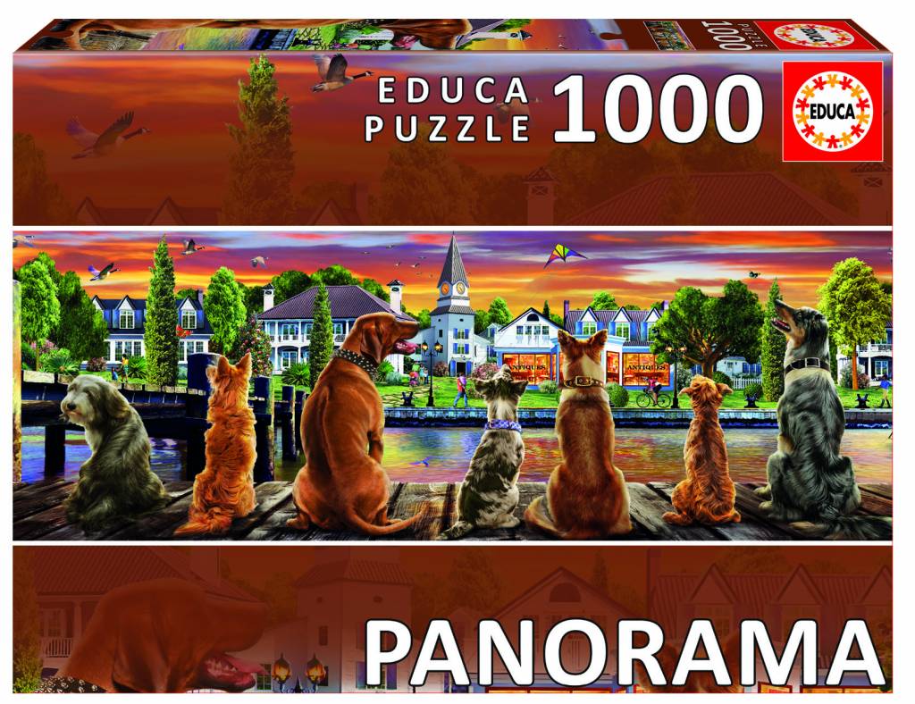 Puzzle 1000 pièces chien