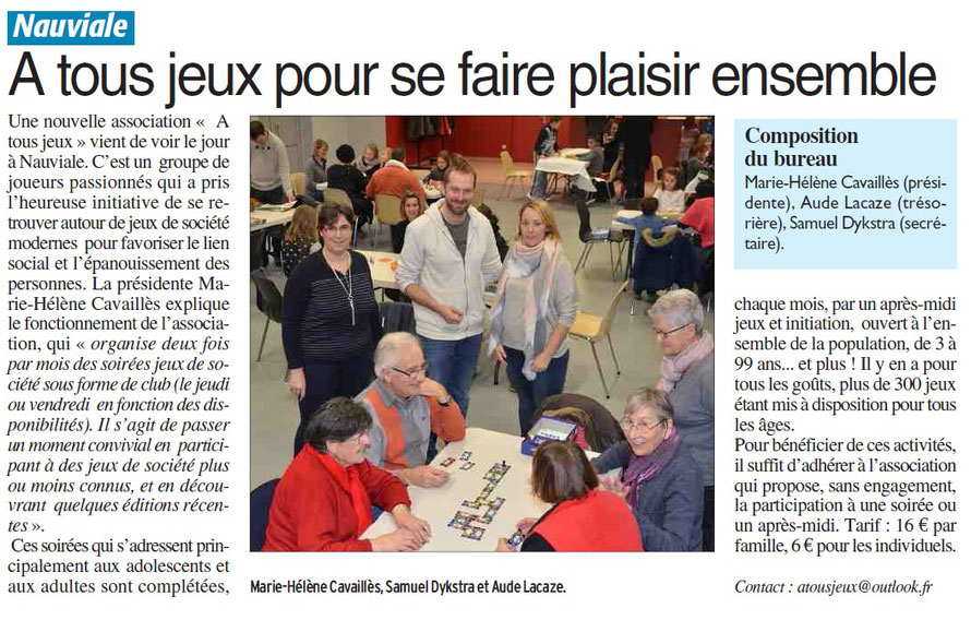 Club jeux de société aude
