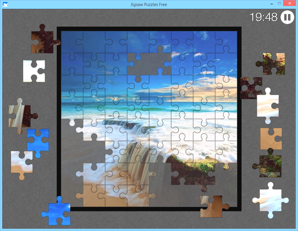 Puzzle free jigsaw