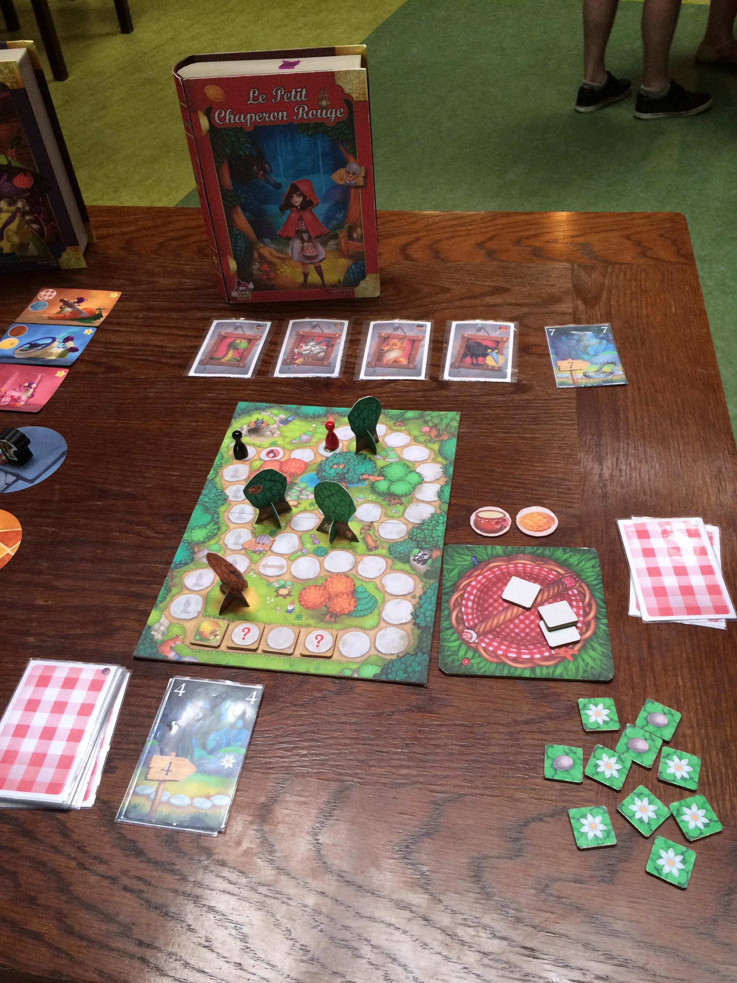 Le petit chaperon rouge jeux de societe