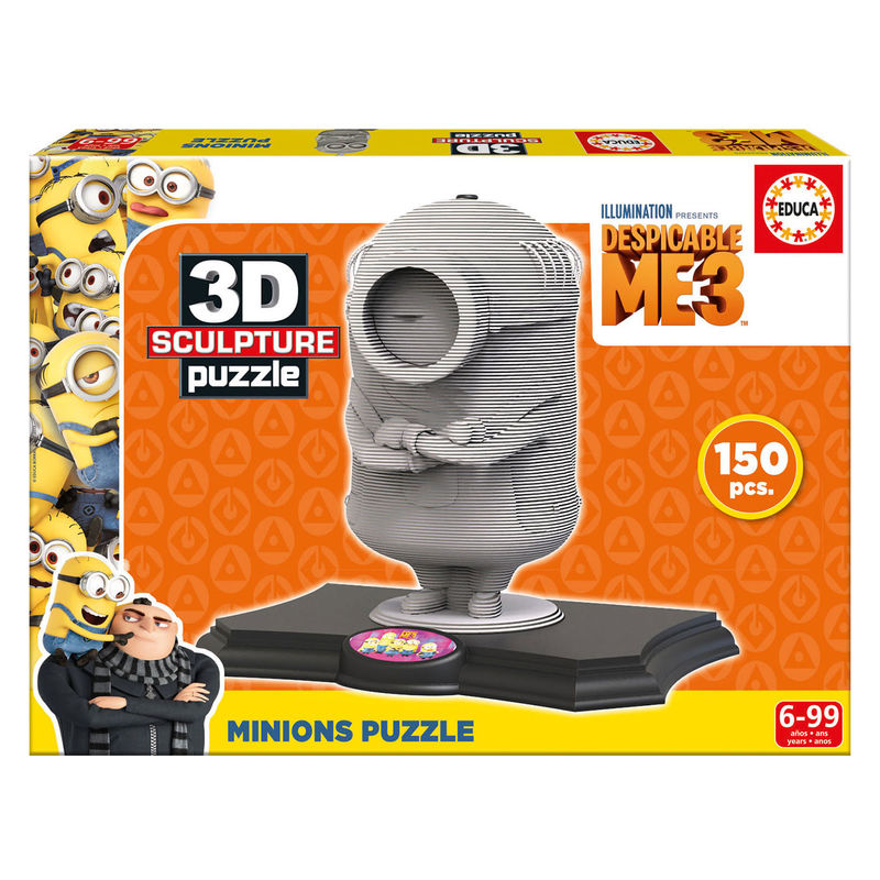 Puzzle minion 3d