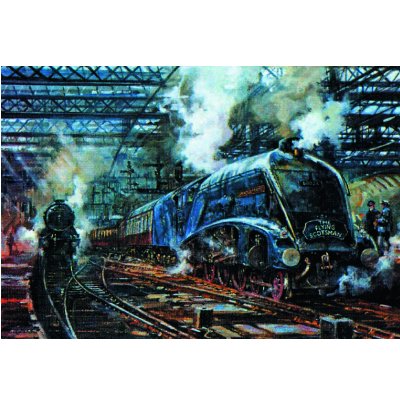 Puzzle train vapeur