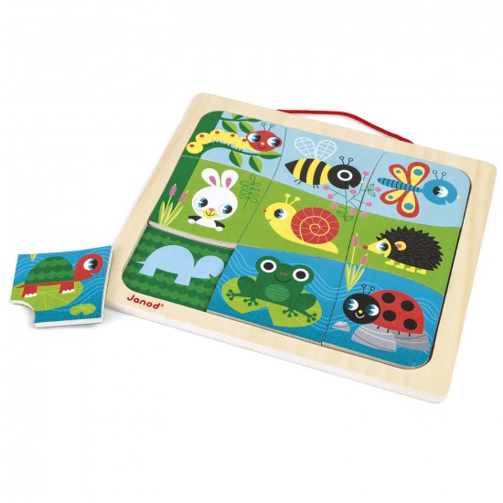 Photo puzzle magnetique