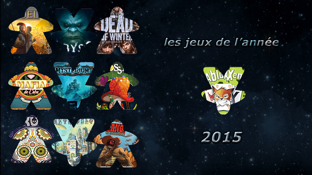 Jeux de société de l'année 2015