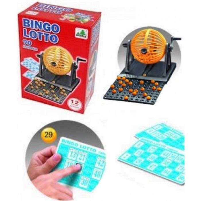 Jeux de société bingo loto