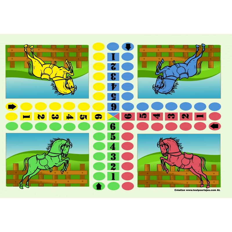 Jeux de societe des chevaux