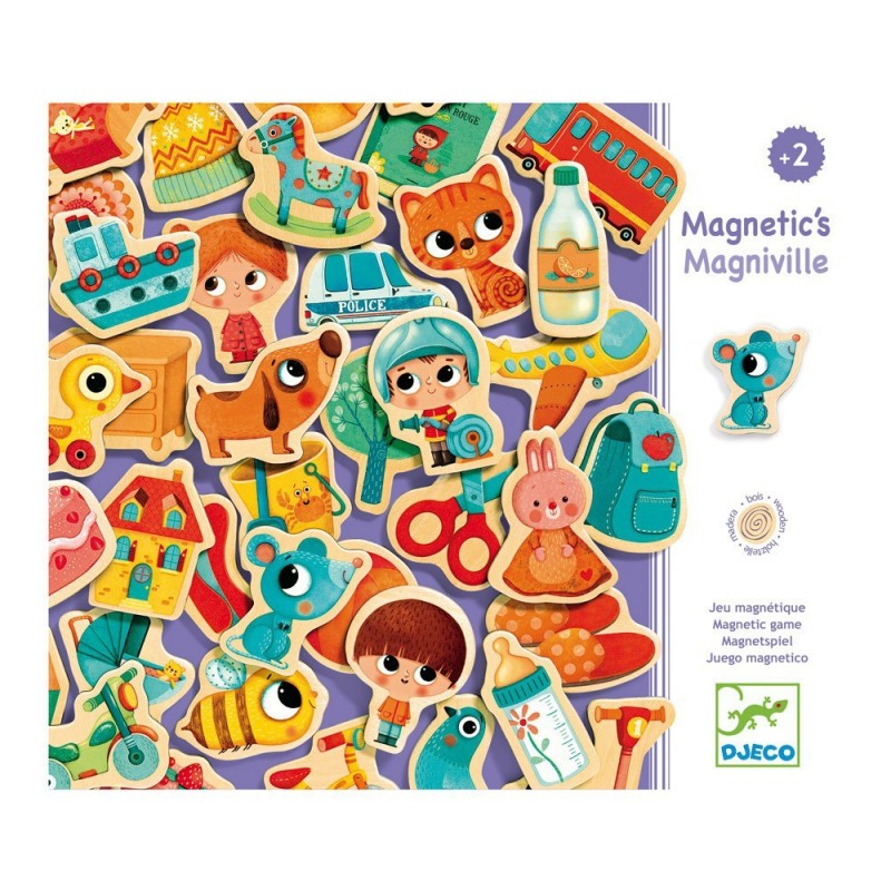 Puzzle aimanté djeco