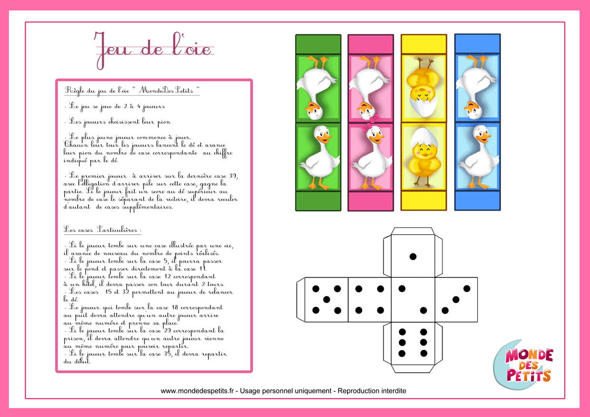 Règles des jeux de société