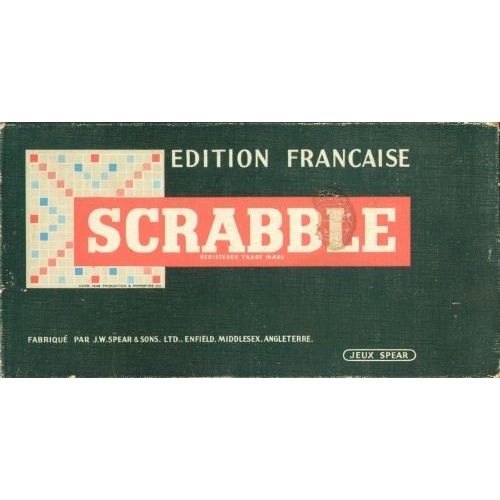 Scrabble jeux de societe